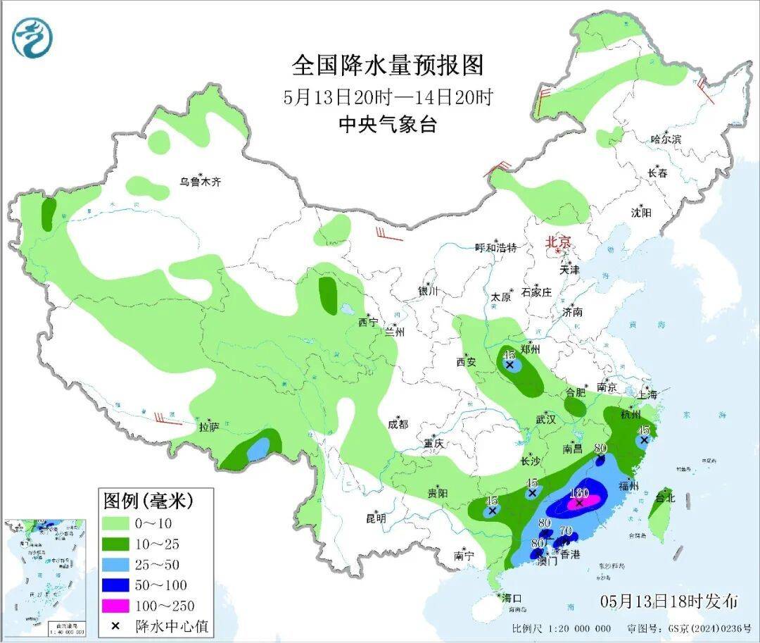 大范围强降雨!即将影响天津!连续3天