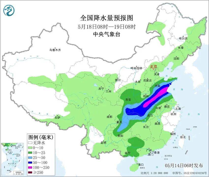 大范围强降雨!即将影响天津!连续3天